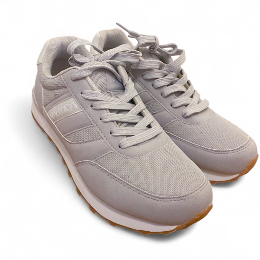 Nautica Men's Light Gray Sneakers